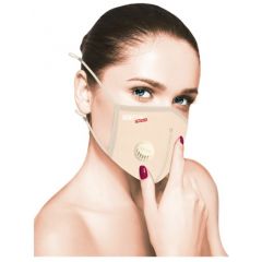 Dr. Frei Reusable Face Mask Маска за многократна употреба Черна/Бежова размер L/XL х1 бр