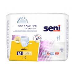 Seni Active Normal Гащи за възрастни размер M х 10 бр