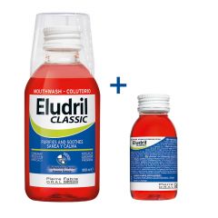Eludril Classic Елудрил Класик вода за уста 200 мл + Елудрил антибактериална вода 90 мл комплект 