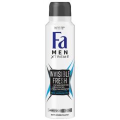 Fa Men Xtreme Invisible Fresh Дезодорант спрей против изпотяване за мъже 150 мл 