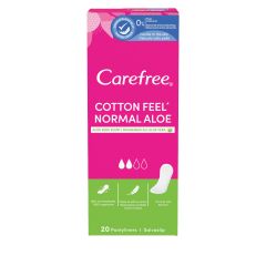 Carefree Cotton Feel Normal Aloe Ежедневни дамски превръзки х20 бр