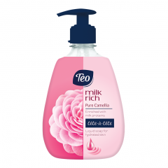 Teo Milk Rich Pure Camellia Soap Течен сапун с аромат на камелия  400 мл