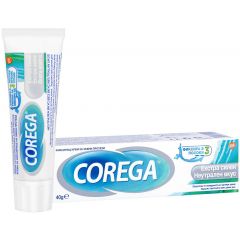 Corega Екстра силен Неутрален вкус Фиксиращ крем за зъбни протези 40 гр