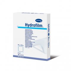 Hartmann Hydrofilm Plus Самозалепваща се превръзка за рани с абсорбираща подложка 10 см x 12.5 см x10 бр