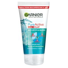 Garnier Skin Naturals Pure Active 3в1 Почистващ гел за лице 150 мл