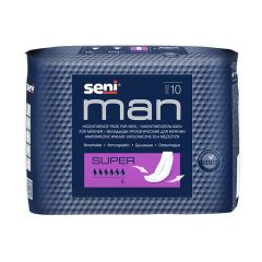 Seni Man Super Урологични подложки за мъже 6 капки х 10 бр