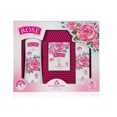 Rose Original Промо комплект Лосион за тяло + Сапун + Крем за ръце Българска роза