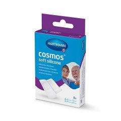 Hartmann Cosmos Soft Silicone Дишащ пластир за малки рани х8 бр