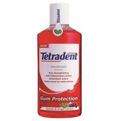 Tetradent Gum Protection Вода за уста за чувствителни венци 250 мл
