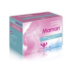 Supple Maman Витамини за бременни и кърмачки х60 капсули Yves Ponroy 