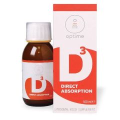 Optime D3 Липозомна добавка с витамин D3 100 мл
