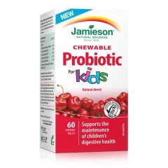 Jamieson Probiotic Kids Пробиотик за деца с вкус на череша х60 дъвчащи таблетки