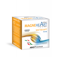 AboPharma MagneHeart Aktiv Магнезий и калий за здраво сърце 20 сашета
