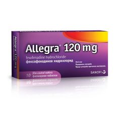 Allegra 120 мг х 10 филмирани таблетки