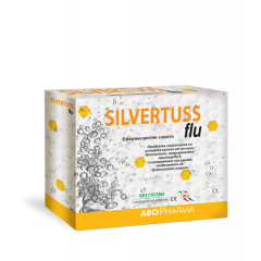 AboPharma Silvertuss Flu Противовирусен продукт с мощен ефект 10 сашета
