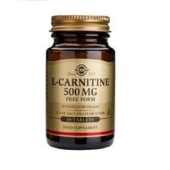 Solgar L-Carnitine Л-карнитин 500 мг х30 таблетки