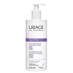 Uriage Gyn-Phy Защитаващ освежаващ почистващ интимен гел за чувствителна кожа 500 мл