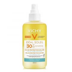 Vichy Ideal Soleil Слънцезащитна вода за лице и тяло с хидратиращ ефект SPF30 200 мл