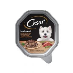 Пастет с пуешко и говеждо месо за кучета Cesar Tray 150 гр