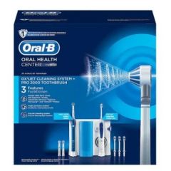 Oral B Oral Health Center Oxyjet Pro 2000 Зъбен център с електрическа четка и зъбен душ