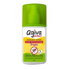 Agiva Protect Tropical Репелент спрей против тропически комари 75 мл