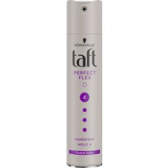 Taft Perfect Flex Лак за коса с еластин за ултра силна фиксация 250 мл