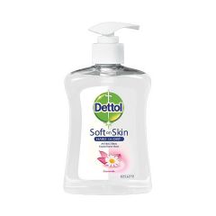 Dettol Soft on Skin Антибактериален течен сапун за ръце с лайка 250 мл