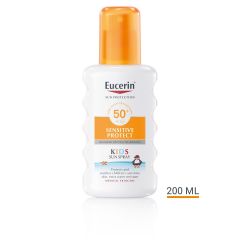Eucerin Sun Sensitive Protect Kids Слънцезащитен спрей за деца SPF50+ 200 мл