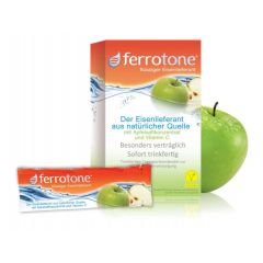 Ferrotone източник на желязо 25 мг 14 сашета Nelsons