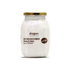 Био Кокосово Масло, студено пресовано 1 л Dragon Superfoods