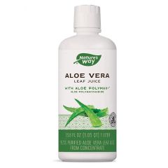 Nature's Way Aloe Vera Leaf Juice С Алое вера сок от цели листа за добро храносмилане 99,5% 1 литър