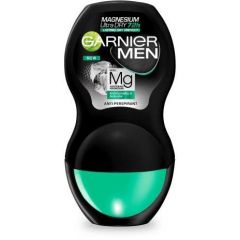 Garnier Men Magnesium Ultra Dry 72h Рол-он дезодорант против изпотяване за мъже 50 мл