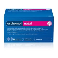 Orthomol Natal За жени планиращи бременност, бременни и кърмещи х30 дневни дози