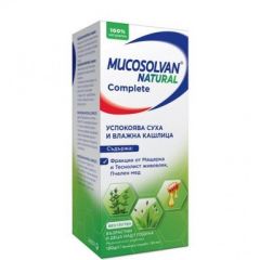 Mucosolvan Natural Complete сироп 180 гр/133 мл