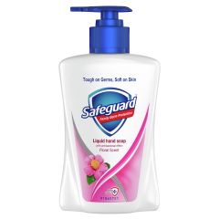 Safeguard Floral Scent Liquid Hand Soap Антибактериален течен сапун за ръце флорален аромат 225 мл