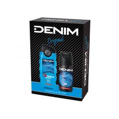 Denim Original Дезодорант спрей за мъже 150 мл + Denim Original Ревитализиращ душ-гел за мъже 250 мл Комплект