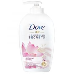 Dove Nourishing Secrets Glowing Ritual Течен сапун за ръце с лотос и оризова вода 250 мл