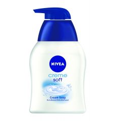  Nivea Cream Soft Нежен подхранващ течен сапун 250 мл