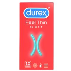Durex Feel Thin Slim Fit презервативи 10 бр
