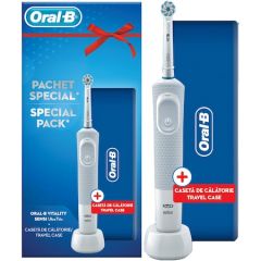 Oral-B Vitality Sensitive Ultra Thin Електрическа четка за зъби + Кутия за пътуване