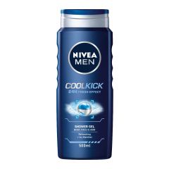  Nivea Men Cool Kick Душ-гел за мъже с мента 500 мл