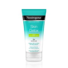 Neutrogena Skin Detox 2-in-1 Почистваща и измиваща маска с глина 150 мл