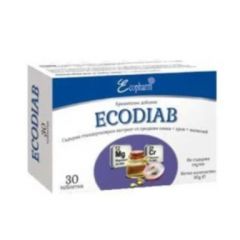 Ecodiab при преддиабетно състояние х30 таблетки Ecopharm