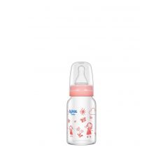 WEE BABY Термоустойчиво шише от олекотено стъкло №1 0-6М 120 мл