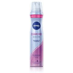 Nivea Diamond Gloss Care Лак за коса за диамантен блясък 250 мл