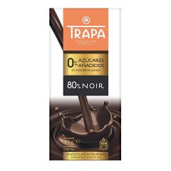 Trapa Шоколад натурален 80% какао 0% захар 80 гр