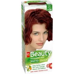 MM Beauty Phyto Colour Трайна фито боя за коса, М26 Червено кадифе