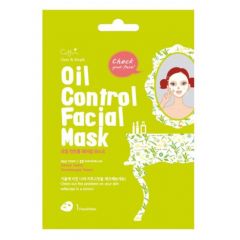 Cettua Oil Control Facial Mask Лист маска за лице за регулиране на омазняването 1 бр