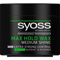 Syoss Max Hold Вакса за коса с мега силна фиксация 150 мл