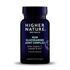 Higher Nature MSM МСМ Глюкозамин ставен комплекс х 90 таблетки